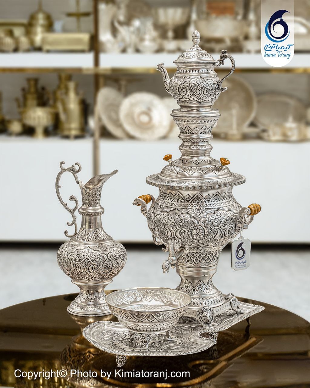 سماور شبه نقره
