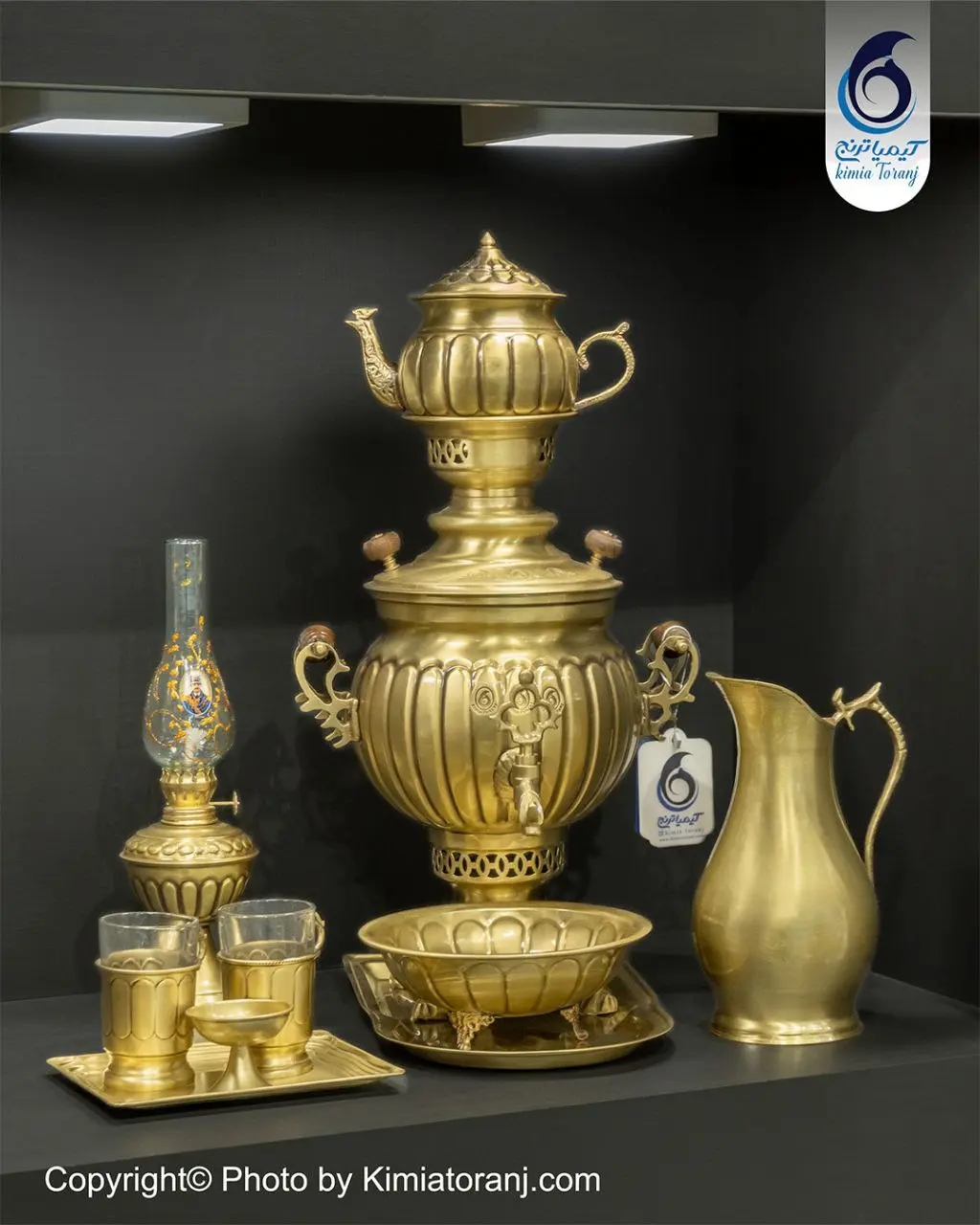 سرویس سماور زغالی