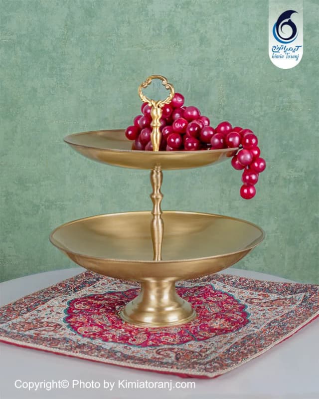 خرید میوه‌خوری برنجی شیک – کیمیا ترنج