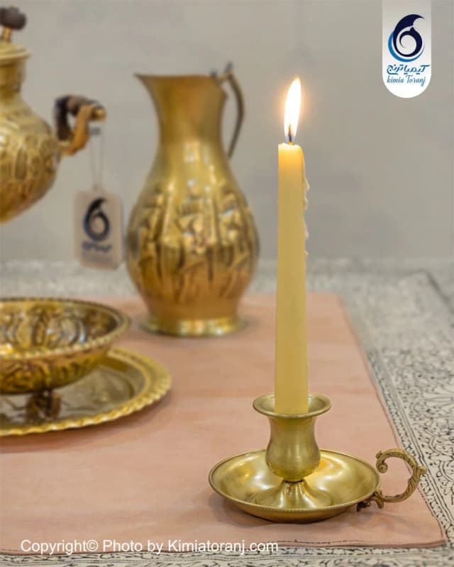 َخرید شمعدان برنجی
