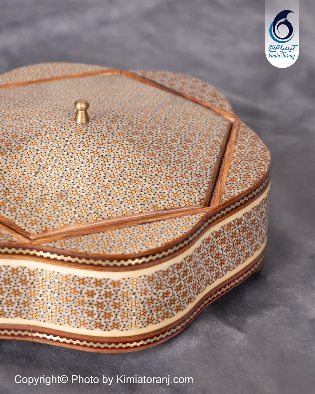 شکلات خوری شش گوش سایز ۲ خاتم اعلا - 3