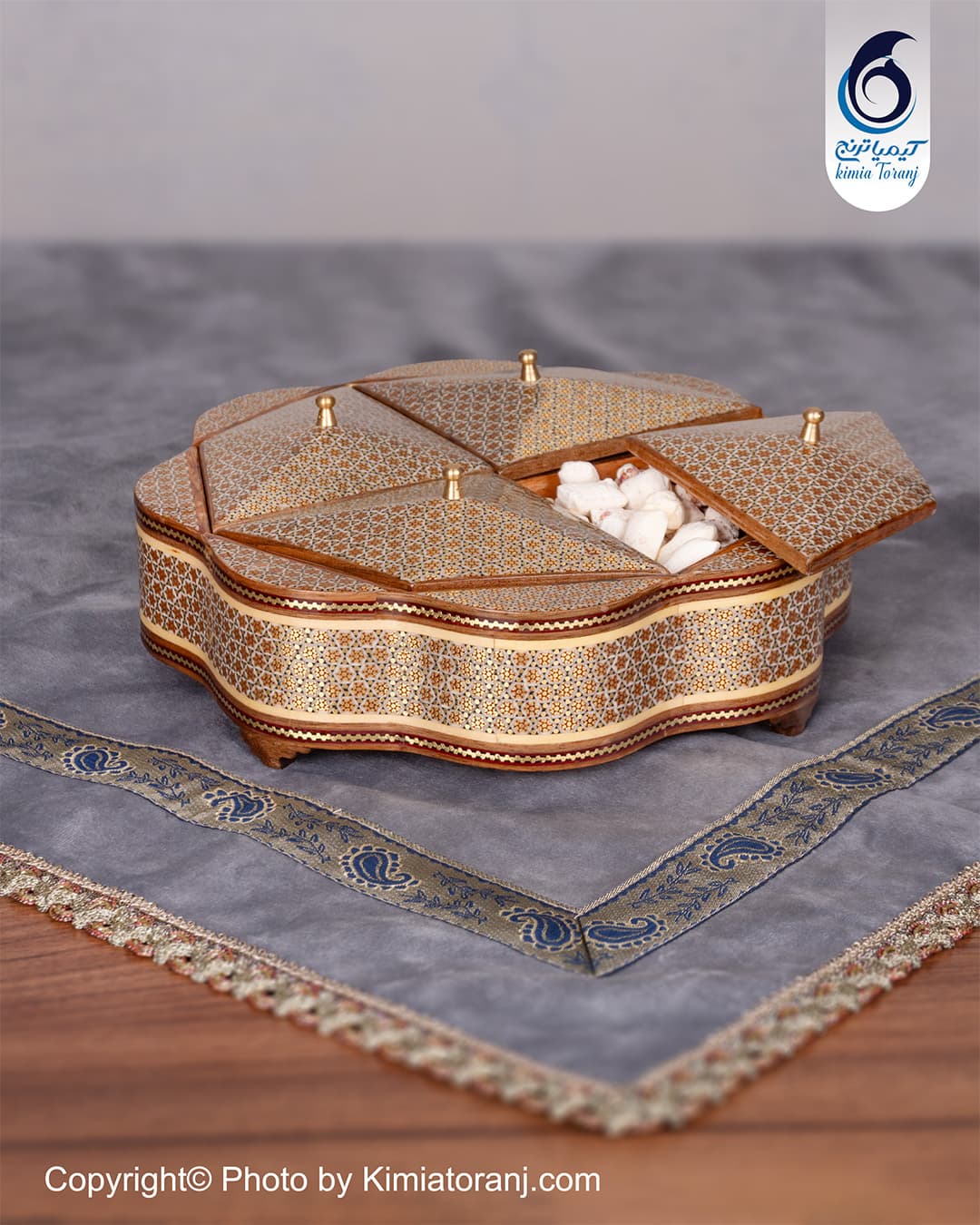 شکلات خوری چهار درب خاتم اعلا