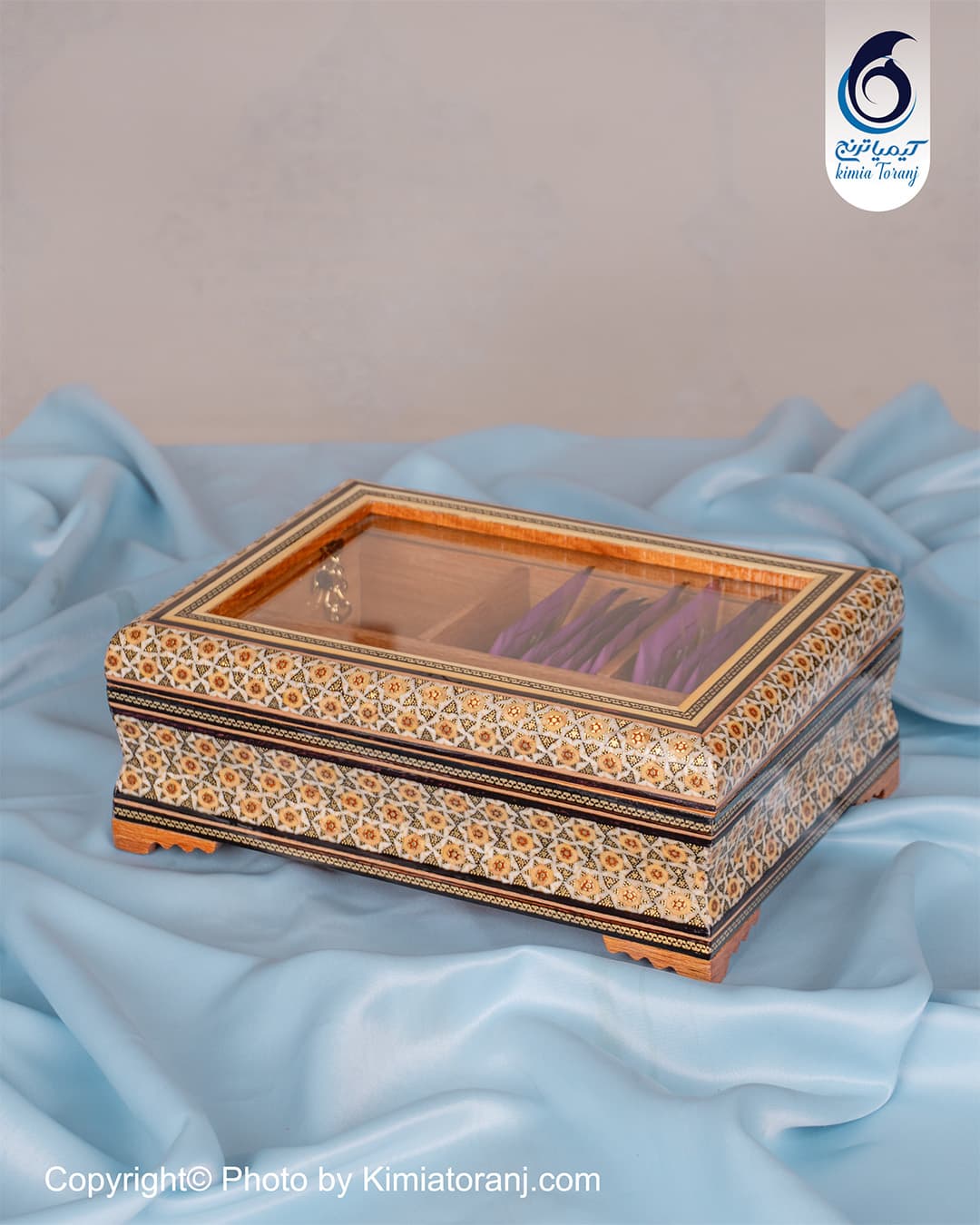 جعبه تی بگ تمام خاتم کوچک