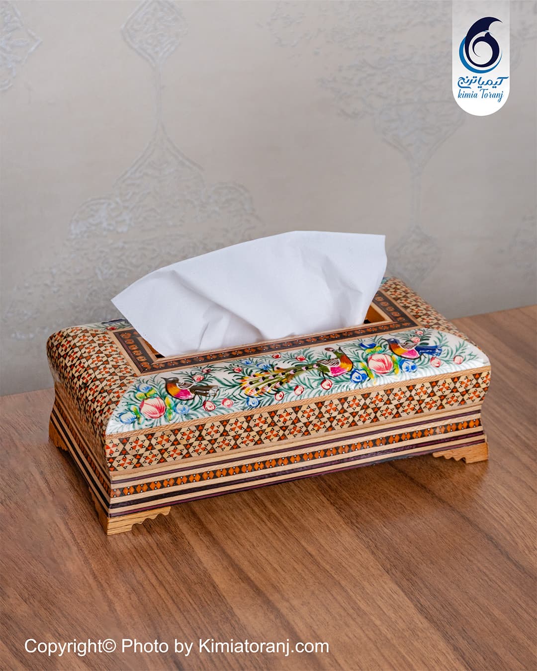 جا دستمال خاتم مینیاتور