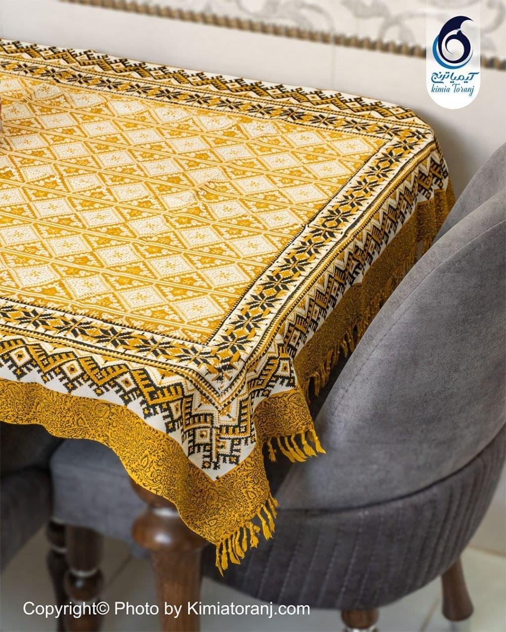 پارچه قلم کار 150 طرح گلیم - 2