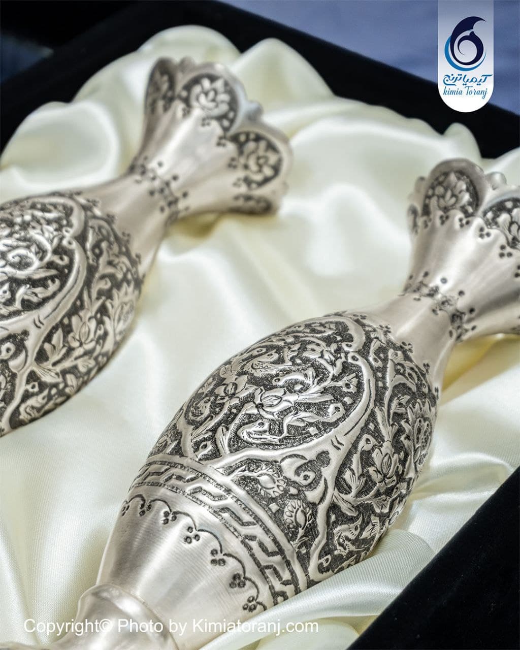پک هدیه یادمان گلدان شبه نقره - 2