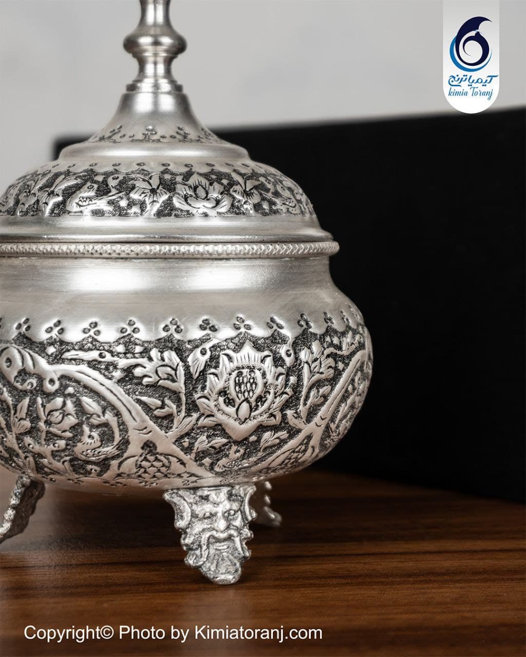 پک هدیه خاتون شکلات خوری شبه نقره - 2