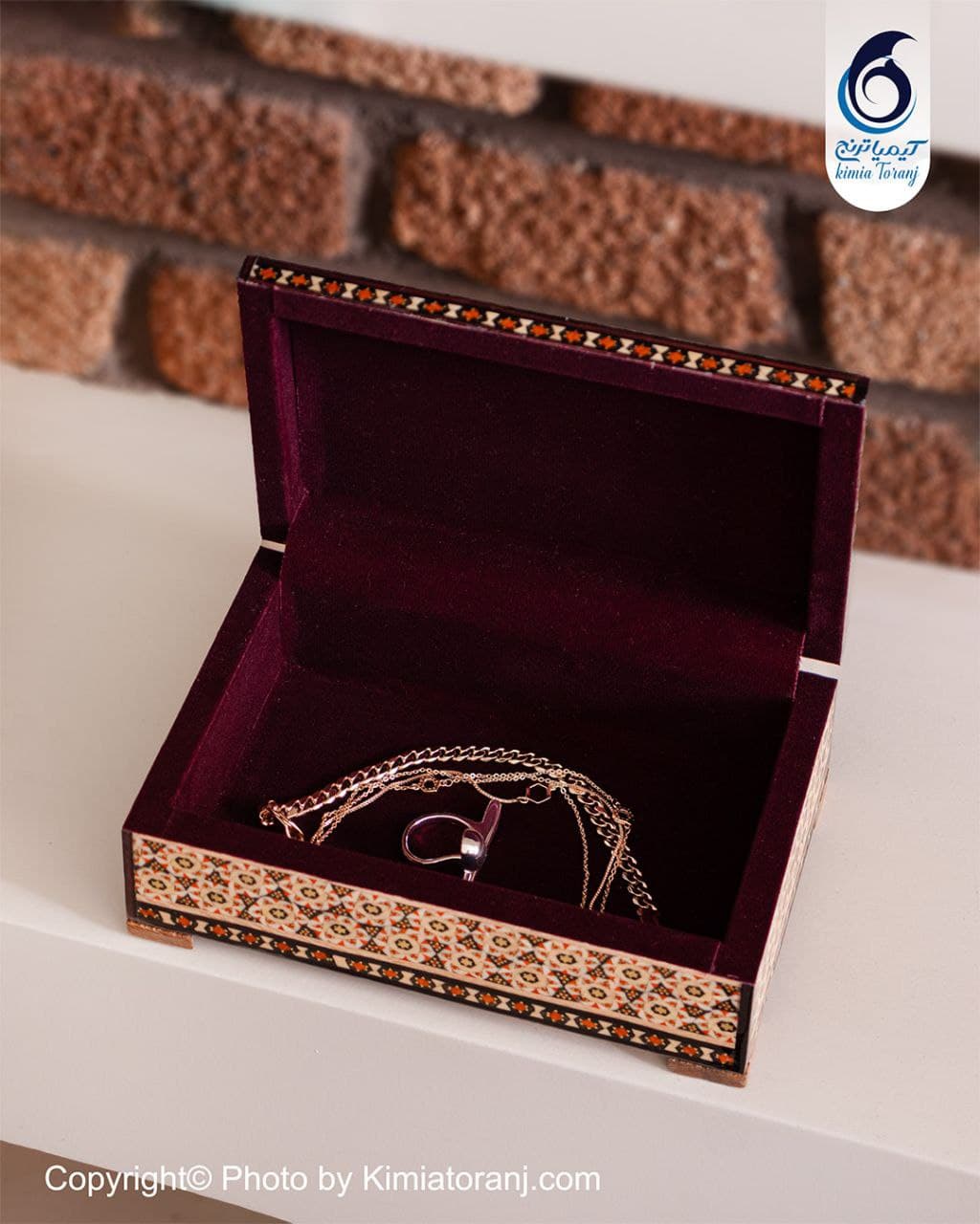 جاجواهری مینیاتور گل و مرغ سایز سه - 2