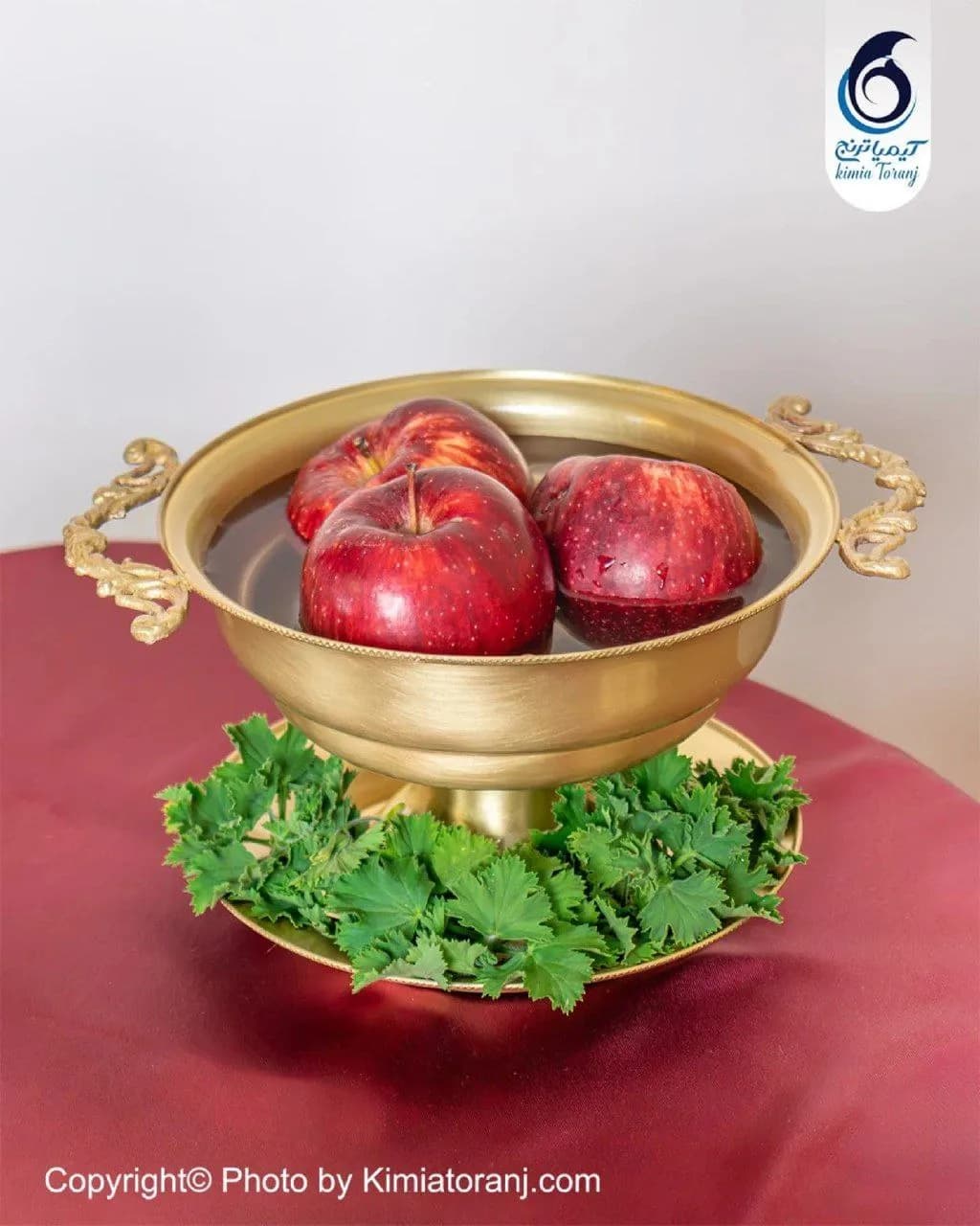 ست هفت سین ساده برنجی ضخیم - 3