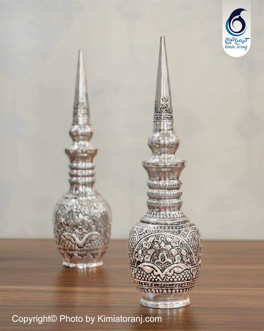 تنگ نیزه دار شبه نقره قلم اسلیمی