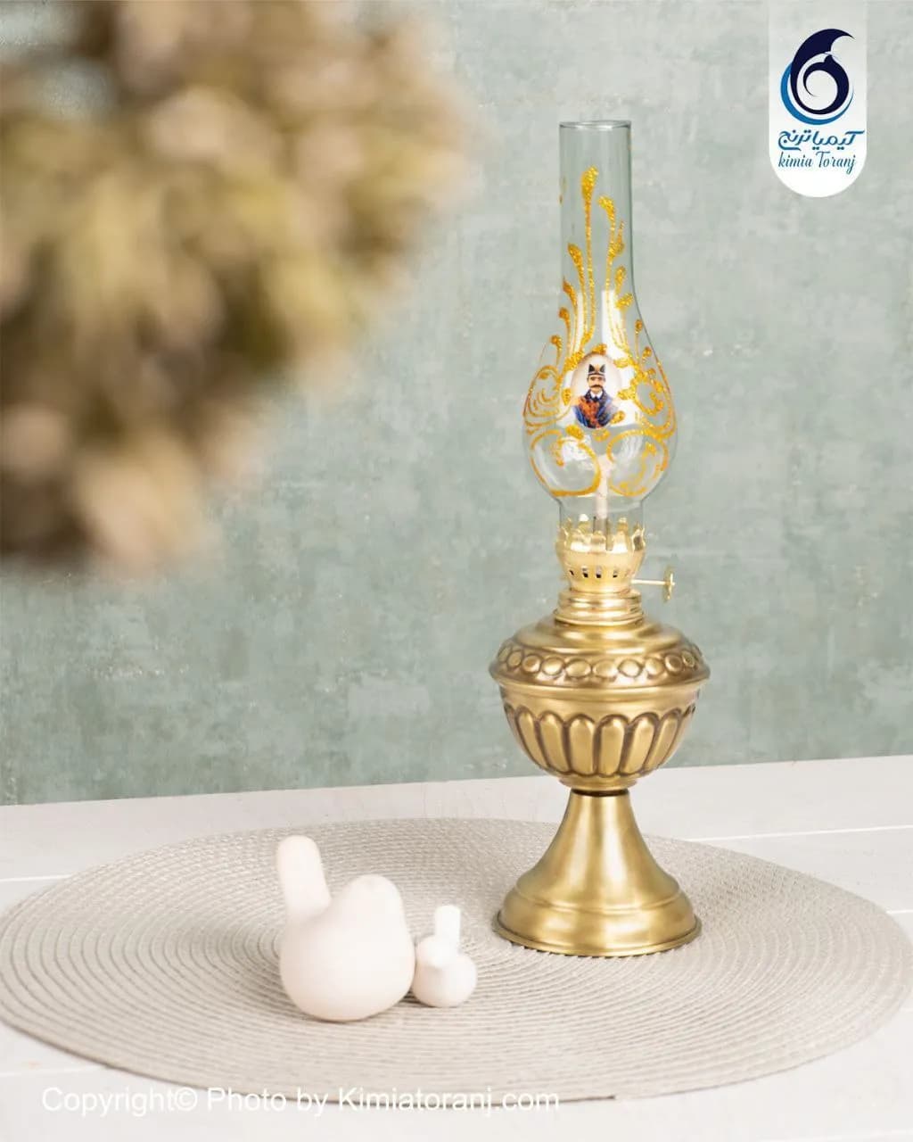 چراغ کوچک خطی برنجی