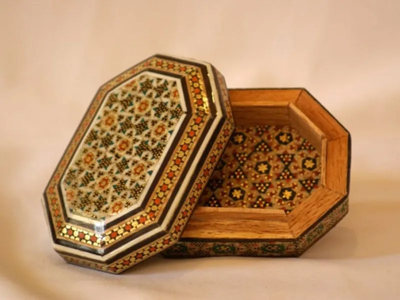 جعبه خاتمکاری دستساز اصفهان