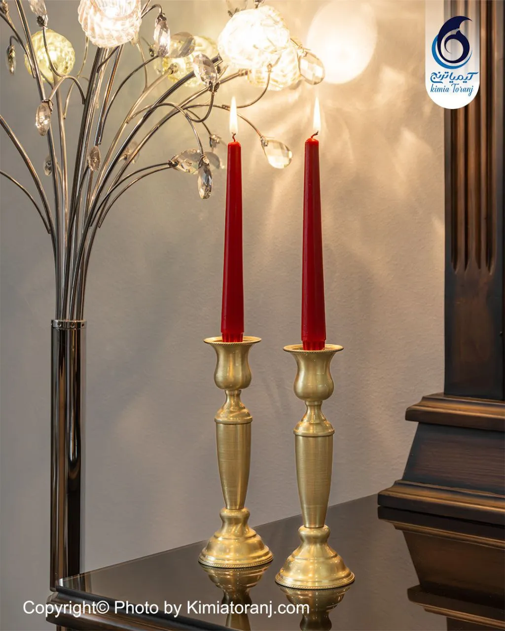 خرید شمعدان برنجی