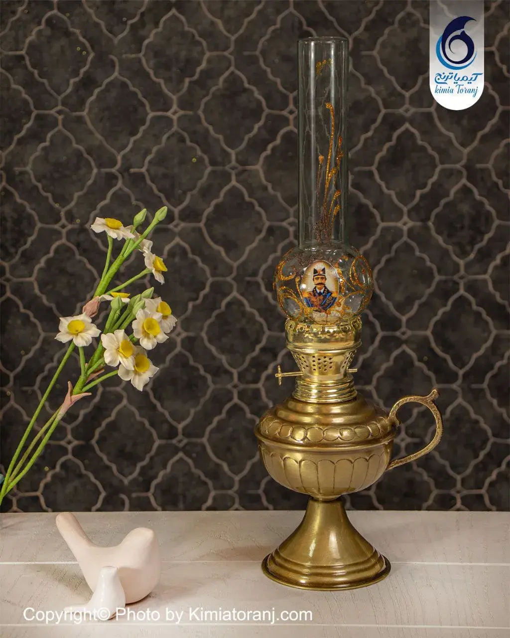 چراغ برنجی