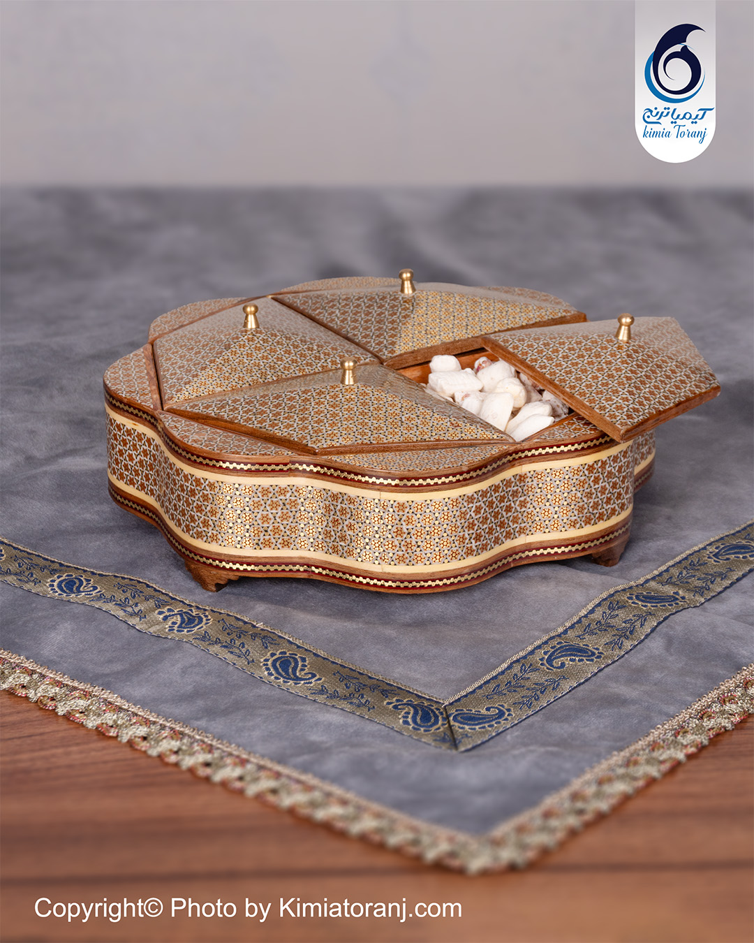 شکلات خوری چهار درب خاتم اعلا